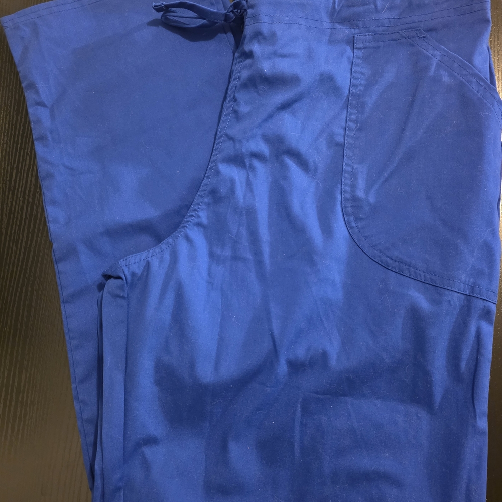 Scrubstar Blue with Drawstring Waist and Relaxed Fit